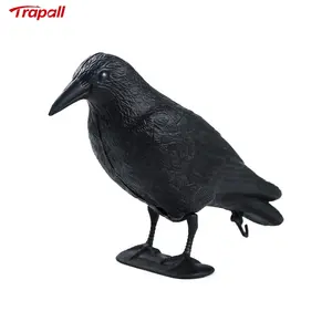 Garden Plastic Crow Shaped Pigeon Deterrent Keep Sparrow Away Bird Repeller