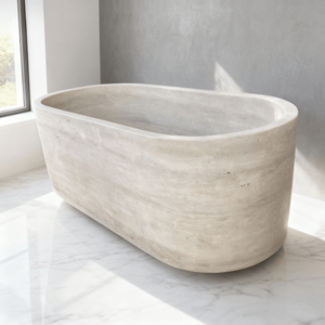 Baignoire autoportante de luxe en jade <span class=keywords><strong>naturel</strong></span> et marbre avec maintien de la chaleur longue durée - Product Image 2
