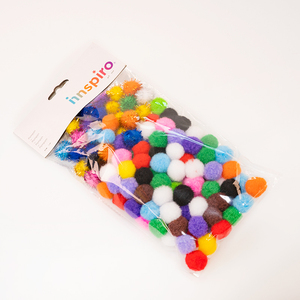 ชุดอุปกรณ์ตกแต่งพู่หลากสีรุ้ง ชุดวัสดุ DIY ครบชุด อุปกรณ์งานฝีมือหลากสีสัน สเปกตรัมสีเต็มรูปแบบสำหรับงานสร้างสรรค์ที่สนุกสนาน - Product Image 2