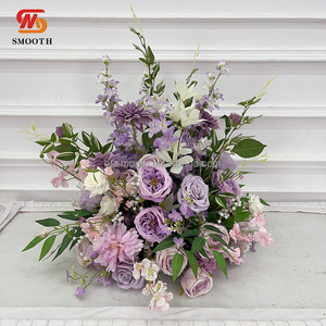 SMOOTH Colorful Summer Wedding Decorative 40cm Small Flower Ball Floral Centerpiece - Product Image 3