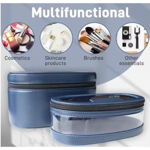 กระเป๋าเครื่องสำอาง/อุปกรณ์อาบน้ำแบบพกพา  ตัวอย่างฟรี ขายส่ง รับออกแบบโลโก้ พิมพ์ลายตามสั่ง  กระเป๋าใส่ของอเนกประสงค์ - Product Image 4