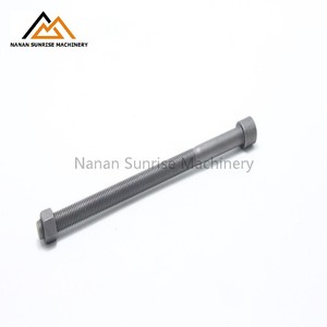 Boulon central <span class=keywords><strong>de</strong></span> ressort à lames haute résistance M8/M10/M12 avec écrou hexagonal, boulon à tête ronde longue pour suspension <span class=keywords><strong>de</strong></span> camion lourd. - Product Image 4