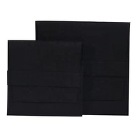 2026 En gros, à prix abordable, personnalisable, mini pochette cadeau en velours rose et noir pour bijoux et colliers de pierres précieuses, votre propre design