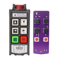 Control Remoto Industrial Universal de Doble Velocidad con 4 Botones y Resistencia al Agua IP66 para Bomba de Concreto