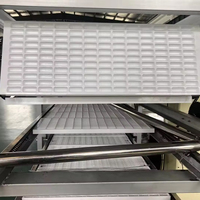 Ligne de production de bonbons au chocolat à l'avoine, machine de formage de barres chocolatées à l'avoine, machine de fabrication de barres chocolatées à l'avoine