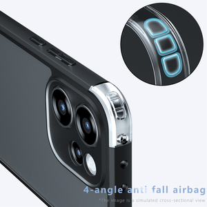 <span class=keywords><strong>Funda</strong></span> Ultrafina de TPU Suave con Marco Transparente y Parte Trasera Mate de PC para <span class=keywords><strong>Oppo</strong></span> Reno15 Pro Max / Reno15 Pro / Reno15 15C 15 F - Product Image 5