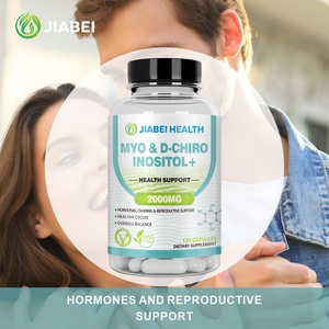 แคปซูล MYO & D-Chiro <span class=keywords><strong>Inositol</strong></span>+ สำหรับผู้หญิง ผลิตตามความต้องการของโรงงาน ช่วยบำรุงรังไข่และระบบสืบพันธุ์  อาหารเสริม NAD รับผลิตแบบ OEM/ODM - Product Image 2