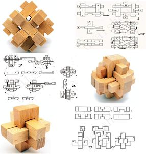 Rompecabezas <span class=keywords><strong>de</strong></span> madera pequeños 3D 10 en uno Kongming Lock <span class=keywords><strong>IQ</strong></span> <span class=keywords><strong>Test</strong></span> Toy para adolescentes y <span class=keywords><strong>adultos</strong></span> - Product Image 2
