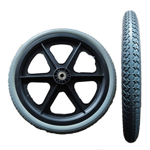 15 polegadas mão carrinho rodas pneus e acessórios pu espuma roda - Product Image 1