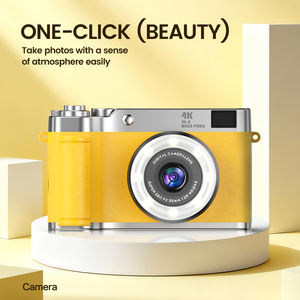 युवा लोगों के लिए पहला कैमरा कॉम्पैक्ट K07 2.4 इंच ips स्क्रीन 64MP सेंसर 5k डिजिटल वीडियो कैमरा माइक्रोएसडी 180 वाइड एंगल - Product Image 2