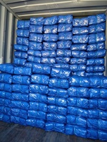 Bâche en tissu maillé PE extérieur avec œillets renforcés, protection contre les déversements d'huile, anti-UV, résistante à l'eau, corde élastique