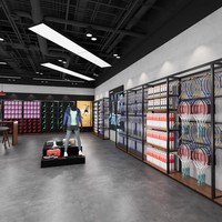 Présentoir de Magasin de Sport Source Factory pour Vêtements de Basketball – Support d'Exposition et Étagère de Présentation