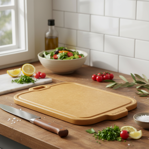 Tablas de Cortar de Madera para Cocina, Utensilios de Cocina de Lujo, Tabla de Cortar de Bambú con Orificio para Colgar - Product Image 4