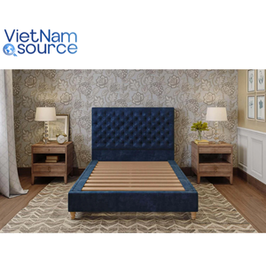 Ensemble de chambre à coucher gonflable moderne en bois massif de haute qualité pour dortoirs-Solutions OEM - Product Image 1