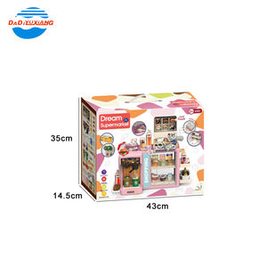 Función táctil Juego de imaginación Supermercado <span class=keywords><strong>Caja</strong></span> <span class=keywords><strong>registradora</strong></span> Juego de juguetes Máquina expendedora Juguetes Niños Máquina de café Juguete - Product Image 6