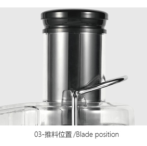 Tốt Nhất Bán 2-Trong-1 Hiện Đại Xách Tay Máy Xay Sinh Tố Tùy Chỉnh Chậm Máy Ép Trái Cây Vắt 2L Công Suất Hiệu Quả Cao Hộ Gia Đình Sử Dụng Cắt - Product Image 4