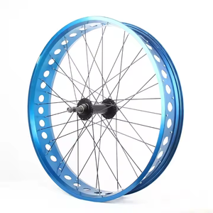Alta Qualidade 20/24/26*4.0 Oco Gordura Roda Da Bicicleta Bicicleta 36H 135/190mm MTB Neve e Praia 26x4 Rodado Da Bicicleta Peças Elétricas - Product Image 3