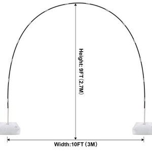 Fiber Rod Water Bag Base Balloon <strong>Arch</strong> Suit Birthday Party <strong>Wedding</strong> Christmas <strong>Decoration</strong> Balloon Bracket Stand - Product Image 5