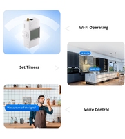 SONOFF POWCT POW Smart Power Meter Energy Monitor 100A WiFi Smart Home Switch Nirkabel Mendukung Alexa Google Home Aplikasi Ewelink