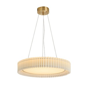 All-Copper <b>LED</b> <b>Ceiling</b> Pendant <b>Light</b> Luxury Nordic Style for Bedroom Living Room Warm Romantic Smart Minimalist Popular Online - Product Image 4
