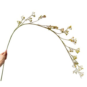 กิ่งกุหลาบโรสฮิปประดิษฐ์ Secret Garden ยาว 145 ซม. สีเขียว ทำจากพลาสติก สำหรับตกแต่งบ้าน งานแต่งงาน และอุปกรณ์ประกอบฉาก - Product Image 3