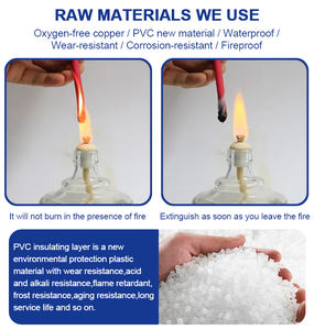 10フィート銅RG6高速低損失同軸ケーブルFコネクタF81 RFダブルメスアダプターIP67定格HDテレビディッシュ衛星 - Product Image 4