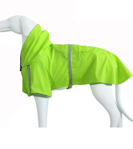 Chaqueta de lluvia ligera, tira reflectante, abrigo de lluvia grande <span class=keywords><strong>para</strong></span> mascotas <span class=keywords><strong>para</strong></span> <span class=keywords><strong>perros</strong></span>, ropa impermeable Ajustable <span class=keywords><strong>para</strong></span> mascotas, Abrigo con capucha - Product Image 2