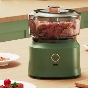 Picadora eléctrica de carne vegetal de 350ML, Mini USB, recargable, multifunción, comida, pimienta, especias, carne, molinillos trituradores de alimentos para bebés