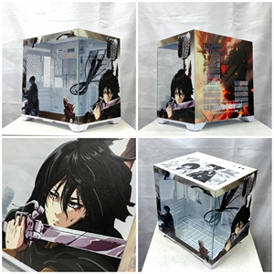 เคสคอมพิวเตอร์ Attack on Titan ลายวิวทะเล สำหรับ M-ATX ITX Mid Tower เคสเกมมิ่งคอมพิวเตอร์ เคสคอมพิวเตอร์และเคสแบบทาวเวอร์ - Product Image 2