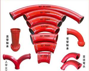 Coude de pompe à béton Dn125 5.5 ''Tuyau de courbure <span class=keywords><strong>R500</strong></span> Coude de pompe à béton à long rayon - Product Image 3