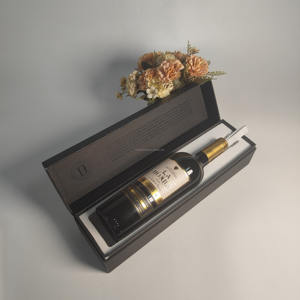 Kotak kaku magnetik Flip-Top buatan kustom produk kesehatan baru kotak hadiah Sarang Burung kotak kertas kemasan anggur dan kosmetik - Product Image 2