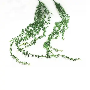 סימולציה תפאורה קיר צמחים דמעות אוהב ירק מלאכותי פלסטיק טרופי תלוי גפן