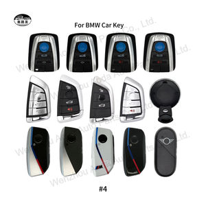 Carcasa de llave de coche con <span class=keywords><strong>control</strong></span> remoto inteligente de 4 botones al por mayor con llave de vehículo Blade para BMW - Product Image 6