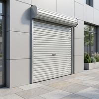 Portes à enroulement manuelles extérieures blanches en acier inoxydable, certifiées CE, résistantes aux intempéries, pour cave à vin, fabriquées en Australie