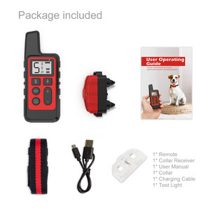 <span class=keywords><strong>Collier</strong></span> de dressage électrique pour chien avec écran LCD, Vibration, <span class=keywords><strong>Anti</strong></span>-<span class=keywords><strong>aboiement</strong></span>, Rechargeable, étanche à distance - Product Image 5