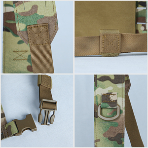 Tactical Chest Rig Vest 500D Nylon <b>Adjustable</b> Lightweight Chest Harness Outdoor Hunting Gear - Product Image 5