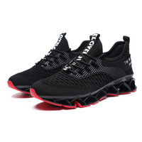 Fabricant en gros sur mesure de chaussures de sport professionnelles, chaussures de marche de luxe confortables pour hommes avec ajustement élastique