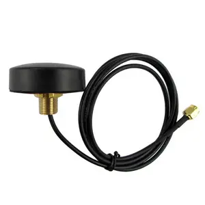 2.4G external waterproof antenna WiFi cabinet screw-mounted mushroom head antenna cable length/connector can be customized
