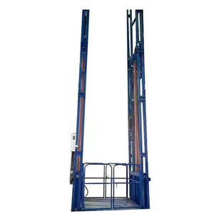 Tek parça kargo asansörü, depo basit platformu, atölye, duvara monte endüstriyel garaj depo çalışması - Product Image 3