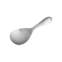 Cuillère à riz en acier inoxydable de sortie d'usine Style léger de luxe de conception classique pour la cuisine de plats de riz