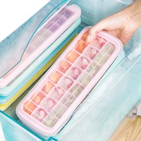 Offre Spéciale 24/36 cavité Silicone bac à glaçons fabricant barre outils boissons carré silicone glaçon moule moule pour fabricants de crème glacée