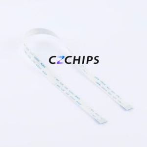 YTC05A-12P-250-4-8 FFC Cable (Flexible Flat Cable) P=0.5mm Connector 12P 0.5mm Non-Inverting 25cm - Product Image 2