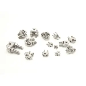 Supply Low Price 4/2000 Japanese Ss304-316 Stainless Steel Hardware Wire Rope Clip