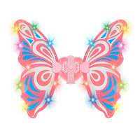Cadeau pour enfants : Accessoire dorsal lumineux, ailes de papillon électriques avec motif de fée ange