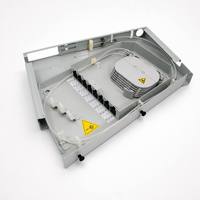 Fiber Dağıtım Ünitesi 1U 19 inç Raf Montajlı Fiber Optik Patch Panel 24 Fiber SC FC LC Adaptörlü Değiştirilebilir Panel Soğuk Haddelenmiş Çelik