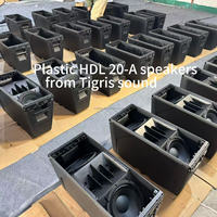 Enceinte Line Array Active Double 10 Pouces HDL 20-A 2 Voies, Système Sonorisation PA Passif, Enceintes Line Array Amplifiées Audio HDL 20-A