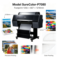 Printer Warna Format Lebar 44-inci Rekondisi (Kompatibel Epson SC-P6000/P7000/P8000/P9000/P10000/P10080) PrecisionCor Baru