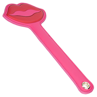 BLQ BDSM Sex Spanking PU Leather Punishment Paddle Beat Submissive Fetish Rose 100% Waterproof 63g CE ROHS Certified No Side