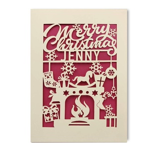 Tarjetas de Felicitación Navideñas al por Mayor, Tarjetas de Felicitación Navideñas Personalizadas al por Mayor, Venta Directa de Fábrica - Product Image 1