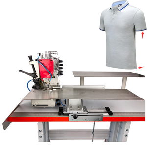 F80 תעשייתי ממוחשב כיסוי מכונת תפירה משולש מחט לשלושה עבור חולצת טי המם שרוול חולצה גבוהה שימוש במפעל - Product Image 5